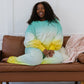 Zenana Hello Summer Full Size Run Ombre Cropped Sweatshirt
