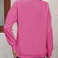Zip-Up Dropped Shoulder Sweatshirt